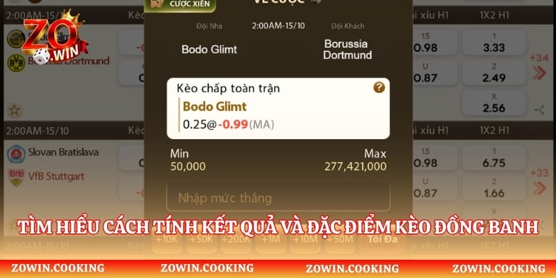 Tìm hiểu cách tính kết quả và đặc điểm kèo đồng banh